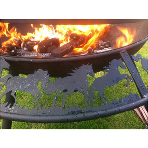 Close up of the Ultimate BBQ Fire Pit - Australia