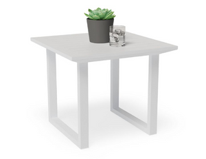 White coloured Vivara Outdoor Side Table